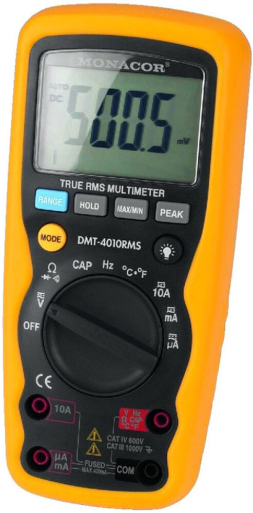 MONACOR Dmt-4010rms Digital Multimeter