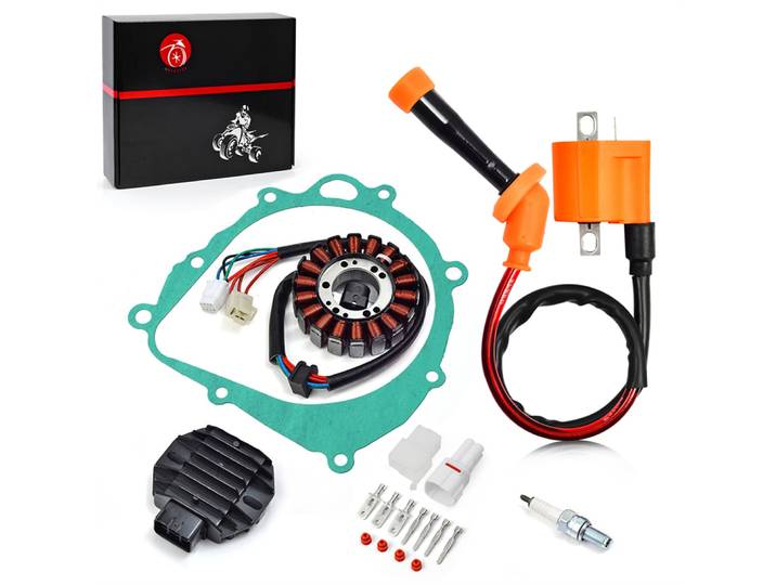 Kit de joint de bougie d'allumage de bobine d'allumage de régulateur de Stator pour Suzuki Quadsport Z400 LTZ 400 LTZ400 2003-2008 32101-07G00