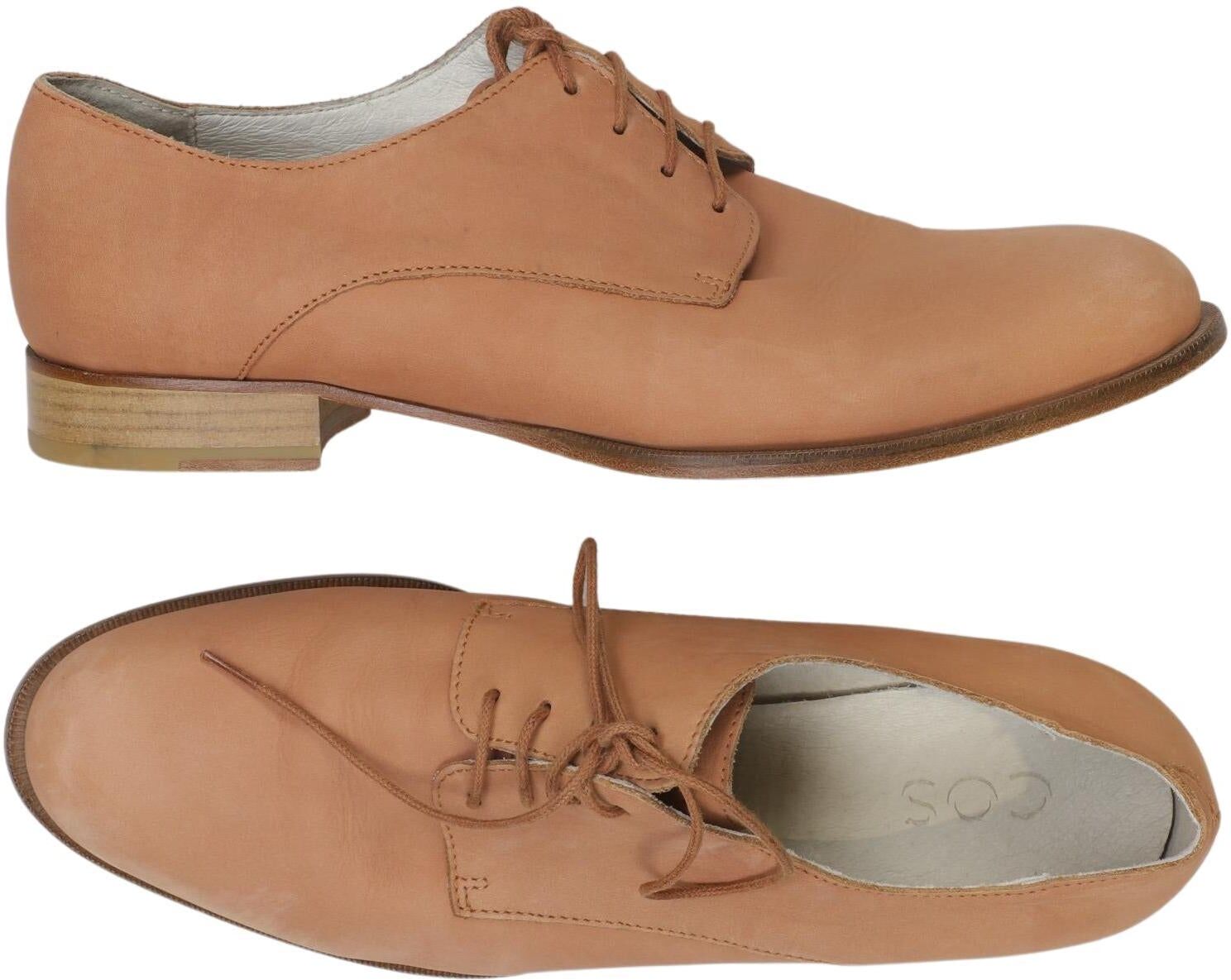 COS Damen Halbschuh, Beige, Gr. EU 41, Leder - Second Hand
