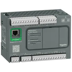 Schneider Electric TM200CE24T Easy Modicon M200, SPS-Steuerung, 14E/10A, Transistor Source, Ethernet, 24VDC