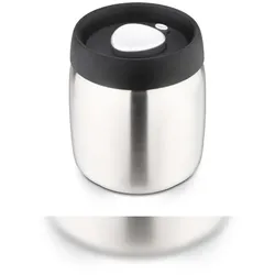 Weis 15971 Edelstahl Vorratsdose mit Vakuumierfunktion 800ml