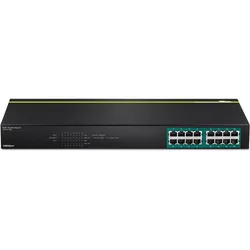Trendnet Tpe-Tg160g (16 Ports), Netzwerk Switch, Schwarz