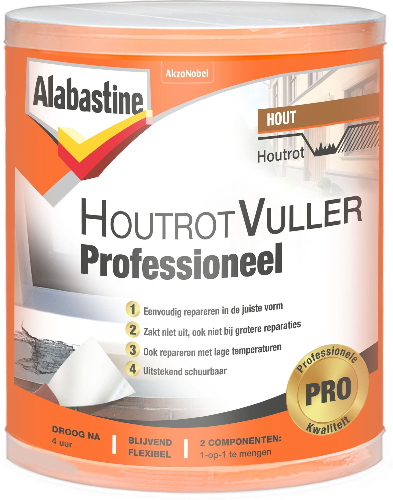 Alabastine Houtrotvuller Professioneel