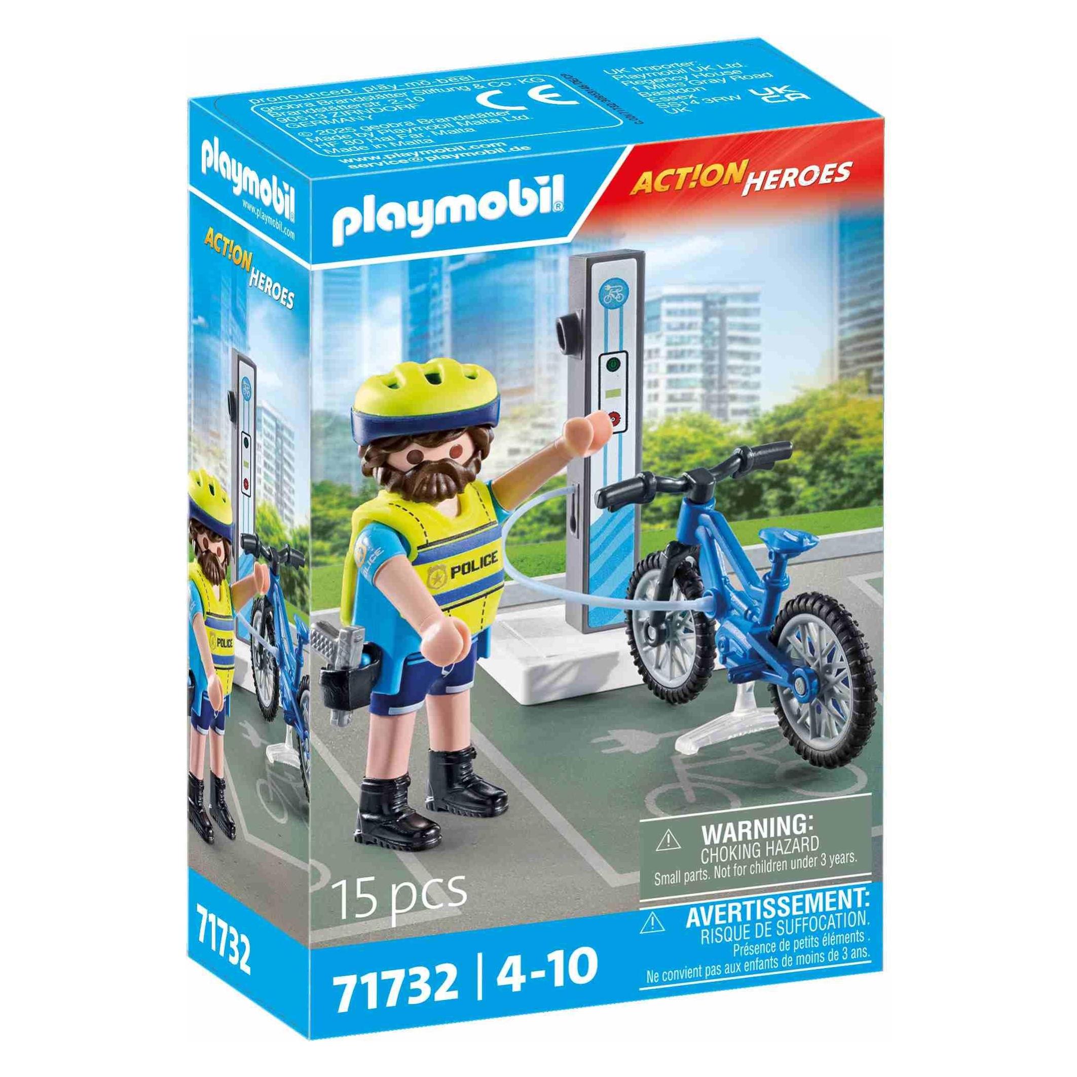 Playmobil Polizei Fahrradstreife (71732, Playmobil Action Heroes) (71732)