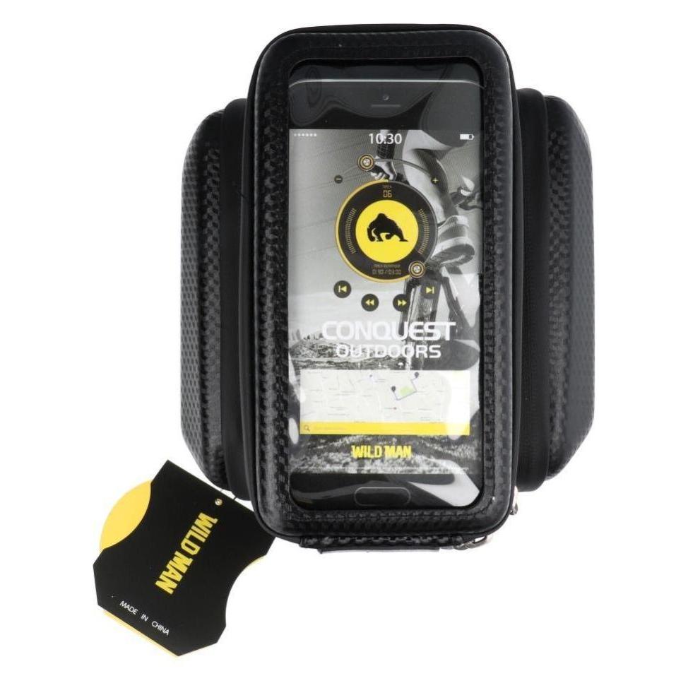 Forever Universalus telefono laikiklis WILDMAN E6S 1,2L 4"- 7" dviraÄiui su užtrauktuku (1.20 l, Rahmentasche) (5903396097034)