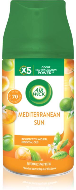 Air Wick Freshmatic Mediterranean Sun désodorisant recharge 250 ml