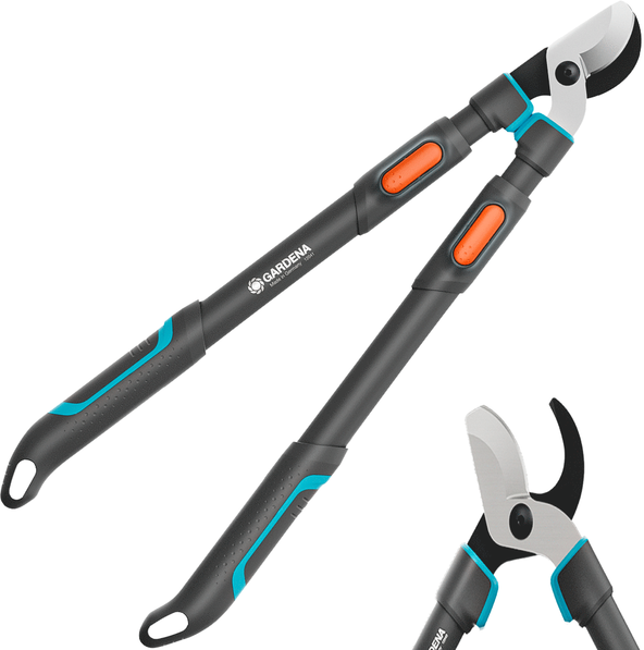 Gardena TeleCut Pro L - Troncarami Bypass Telescopico - Lunghezza 65/90cm