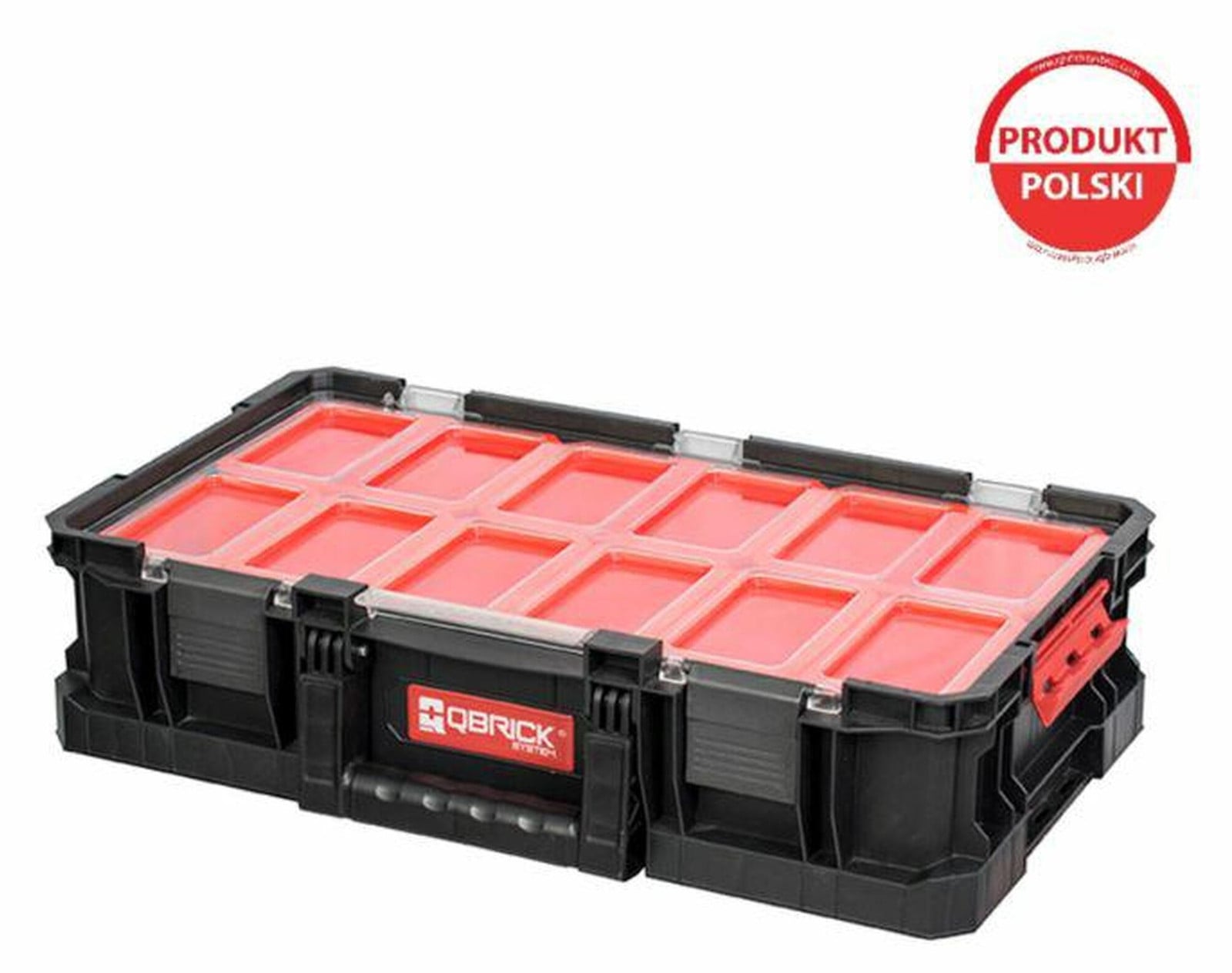 Patrol Opbergbox QBRICK SYSTEM TWO ORGANIZER PLUS zwart van kunststof
