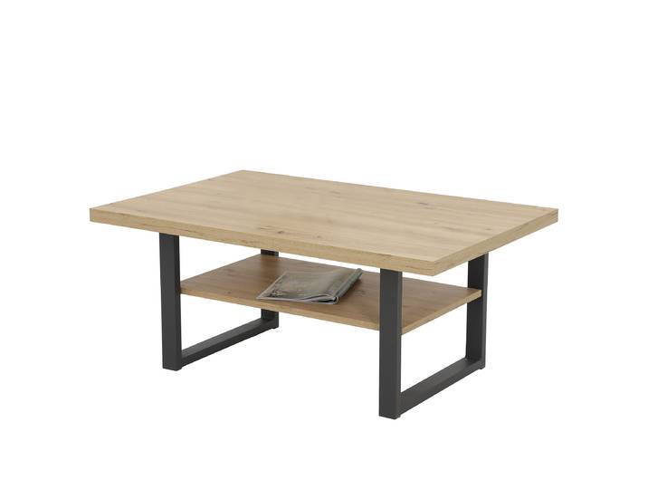 Table basse Abadau 105 x 45 x 69cm Marron