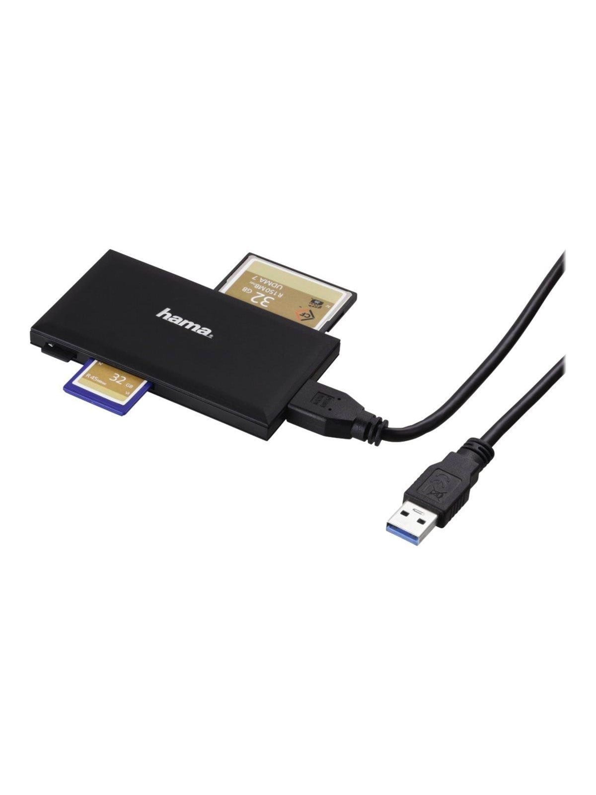 Hama Multi-Card Reader - card reader - USB 3.0