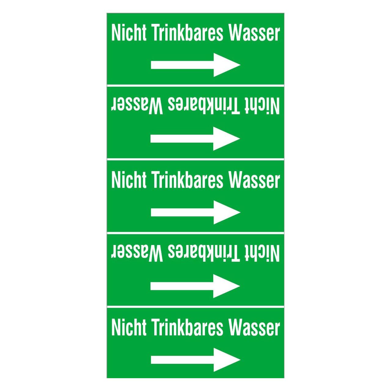 Brady ISO 20560 Rohrmarkierer - Wasser (318731)