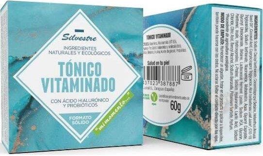 Silvestre Tónico Facial Vitaminado Sólido 60 g