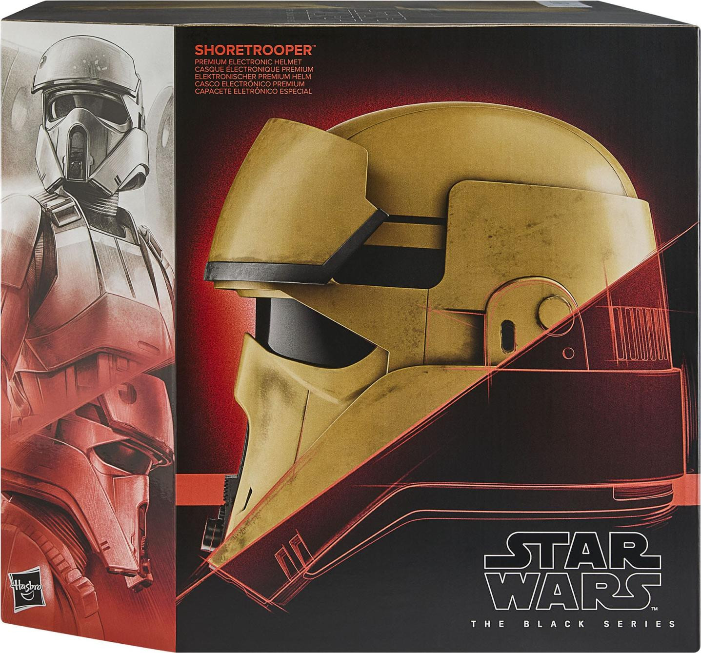 Hasbro Star Wars The Black Series Shoretrooper elektronische helm Andor-editie