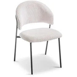 2er-Set Stuhl Marfa Cord Beige Creme