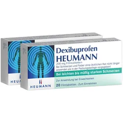 Dexibuprofen Heumann 200 Mg 20 St 2X20 St