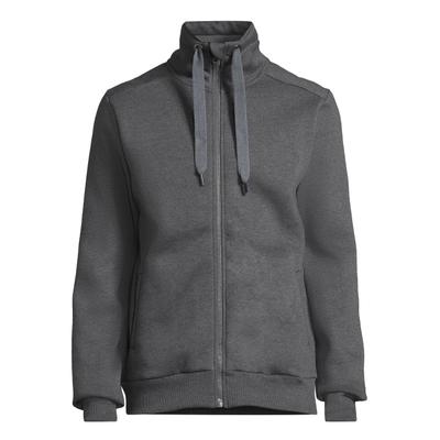 Sweatjacke SALZHAUT "Sweatjacke MOOL", Herren, Gr. L, grau (anthra), Obermaterial: 55% Baumwolle CO (CMIA). 45% Polyester PES., Sweatjacken Sweatjacke