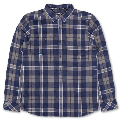 KAVU - Big Joe - Hemd Gr XL blau