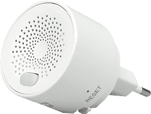 Detector de monóxido carbono - Garza Gas, WiFi, Alarma 70 dB(A), Notificaciones en Tiempo Real, 20 m², Blanco