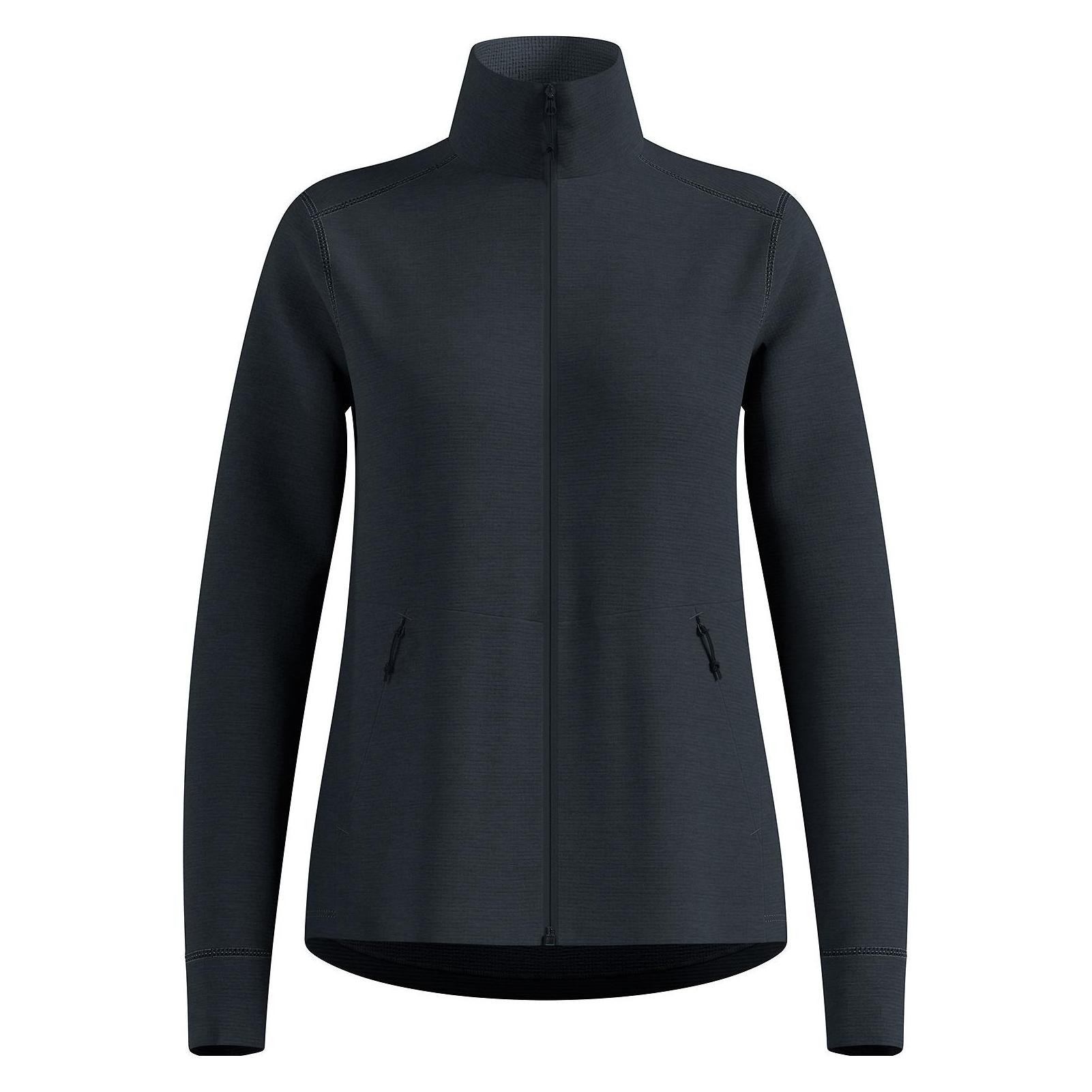 Odlo Women's Mid Layer Full Zip Grid Fleece (XXS) (54294160008XXS)