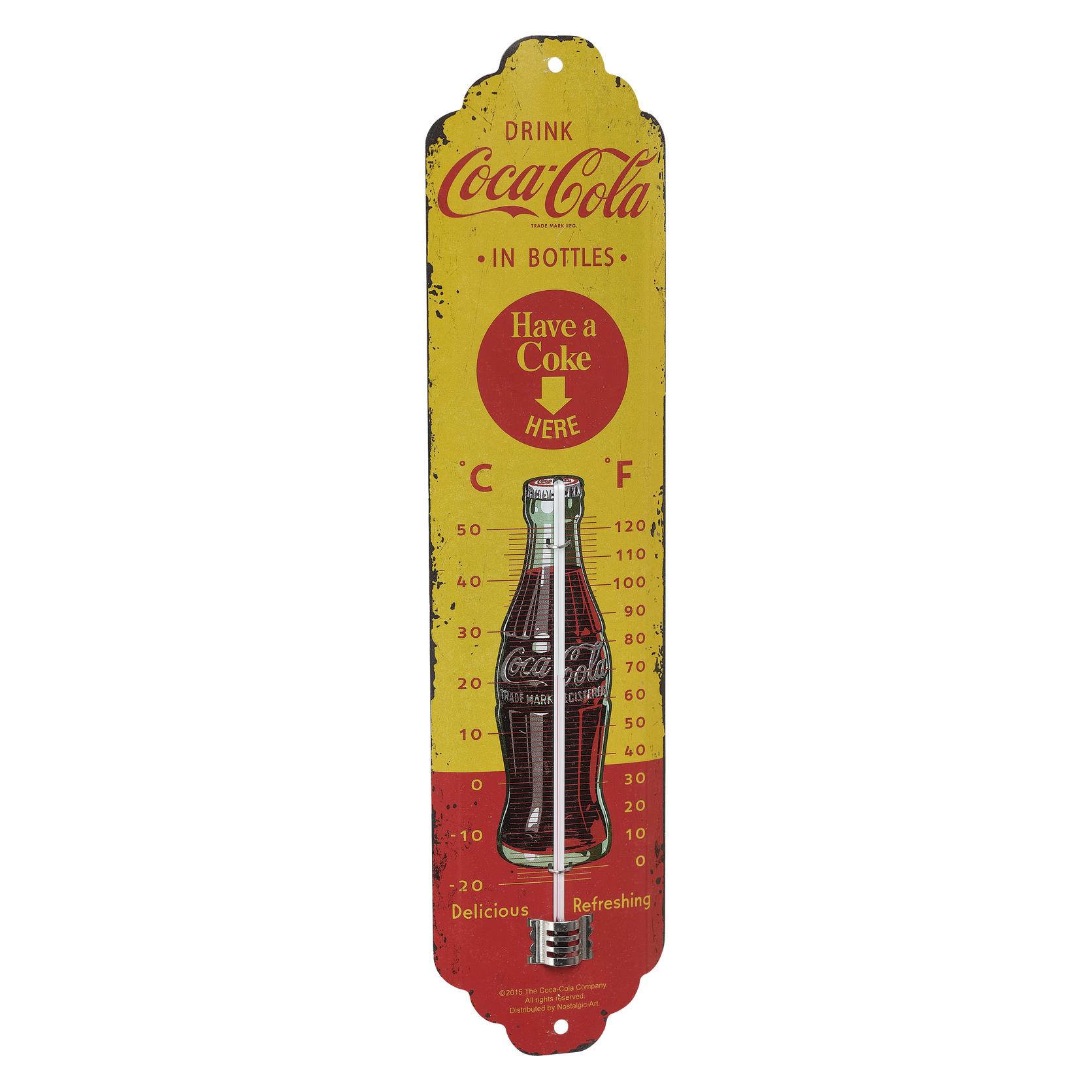 Nostalgic-Art Merchandising Thermometer Coca-Cola 6.5 x 28 cm (38658122)