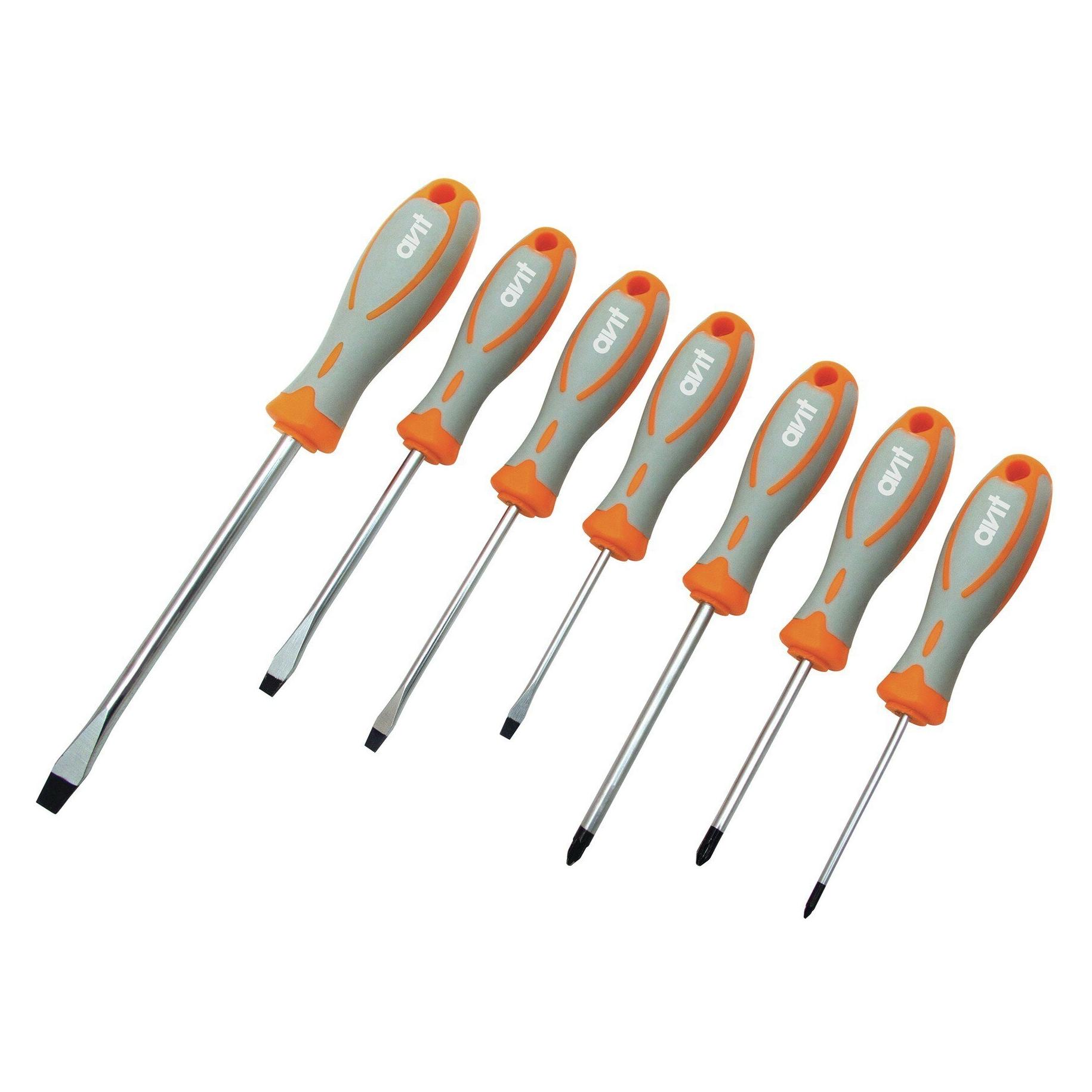 Avit Werkstatt Schraubendreher-Set (Schlitzschrauben) (AV05015)
