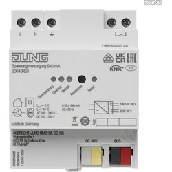 Jung KNX Spannungsversorgung, 640mA, 20640 Reiheneinbaugerät