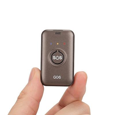 G06, langer Standby-Mikrofon, versteckter persönlicher GPS-Tracker, Echtzeit-Tracking, SOS-Panik-Alarm für Kinder, ältere Damen
