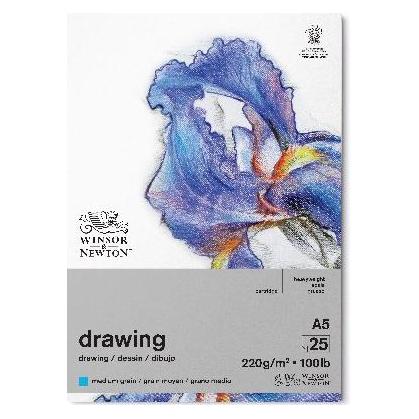 Winsor & Newton Zeichenblock Medium Surface (A5, Blanko) (6689746)