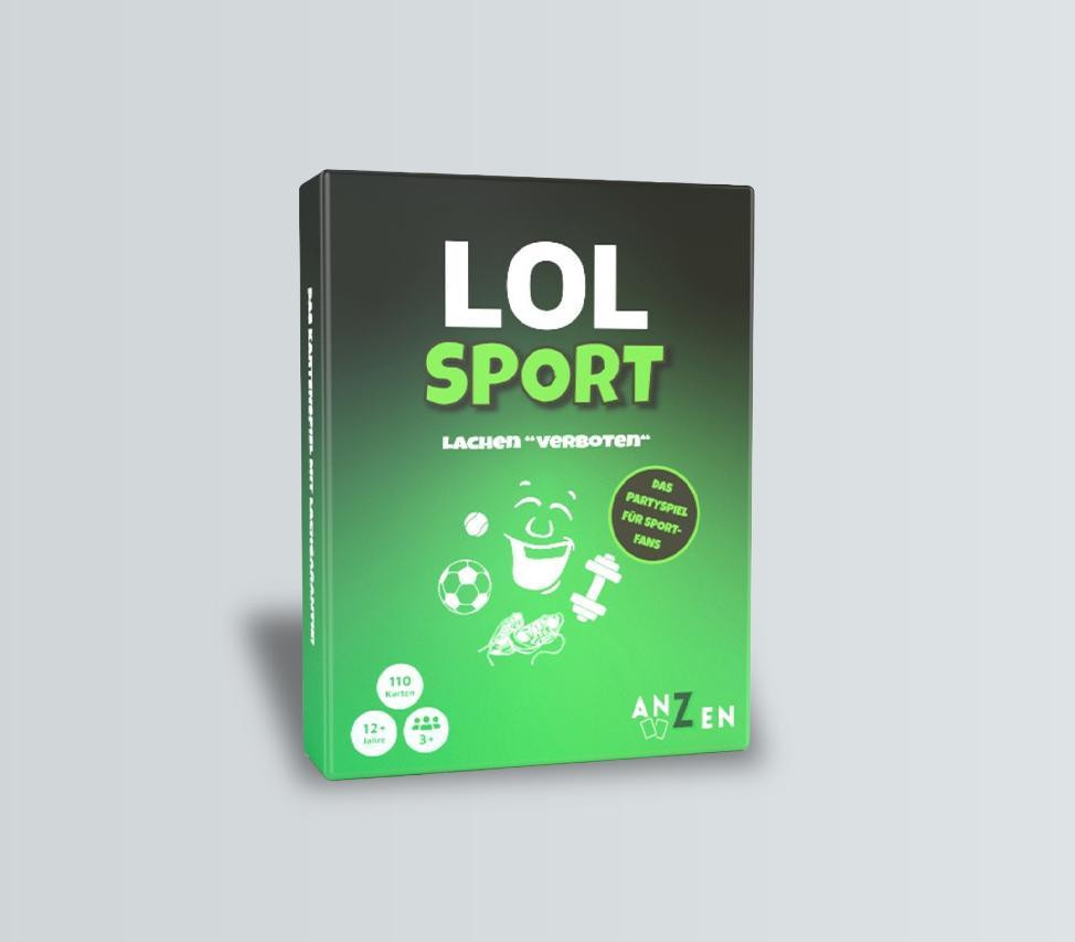 ANZEN LOL SPORT T-shirt Lachen verboten