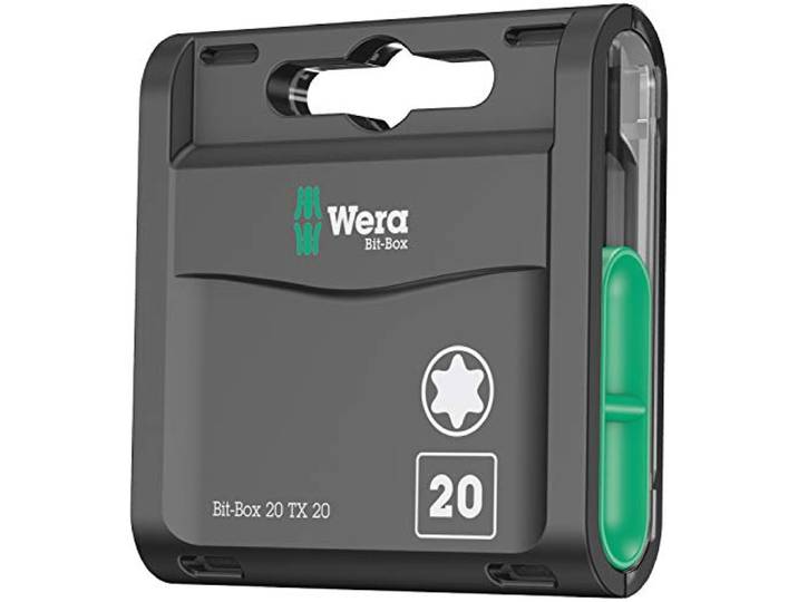 Wera 05057770001 Bit-Box 20 TX 20, 20-delig