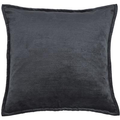 Dekokissen DONE. "Fame", schwarz (schwarz, meliert), B:60cm H:1cm L:60cm, Polyester, Dekokissen_Sitzkissen_Kissenhüllen, Hohe Lichtreflektion