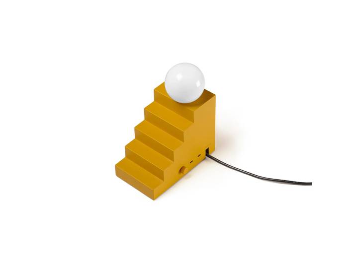 Oblure Lampe de table Stair Mello jaune