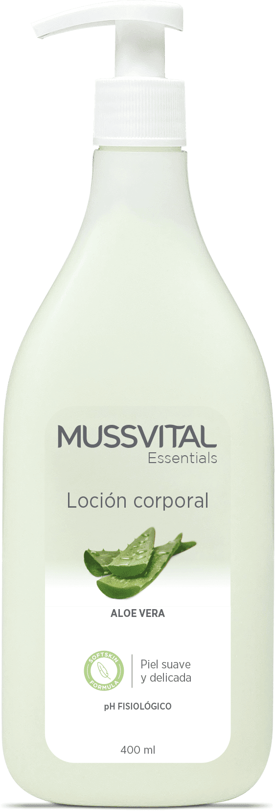 Mussvital Aloe Vera Body Milk 400 ml