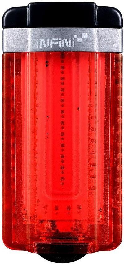 Fahrradbeleuchtung "Infini Tron Rücklicht", rot, Fahrradlampen, Fahrradbeleuchtung rot Einheitsgröße