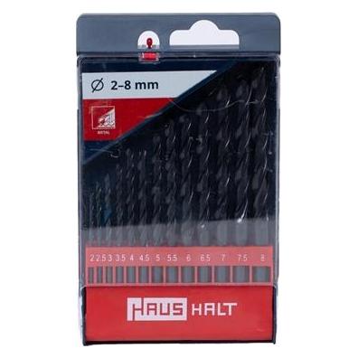 Haushalt HSS TWIST DRILL SET 13PCS BLACK 2-8 (2 Millimeter, 2.5 Millimeter, 3 Millimeter, 3.5 Millimeter, 4 Millimeter, 4.5 Millimeter, 5 Millimeter, 5.50 Millimeter, 6 Millimeter, 6.5 Millimeter, 7 Millimeter, 7.5 Millimeter, 8 Millimeter) (3541004-4)