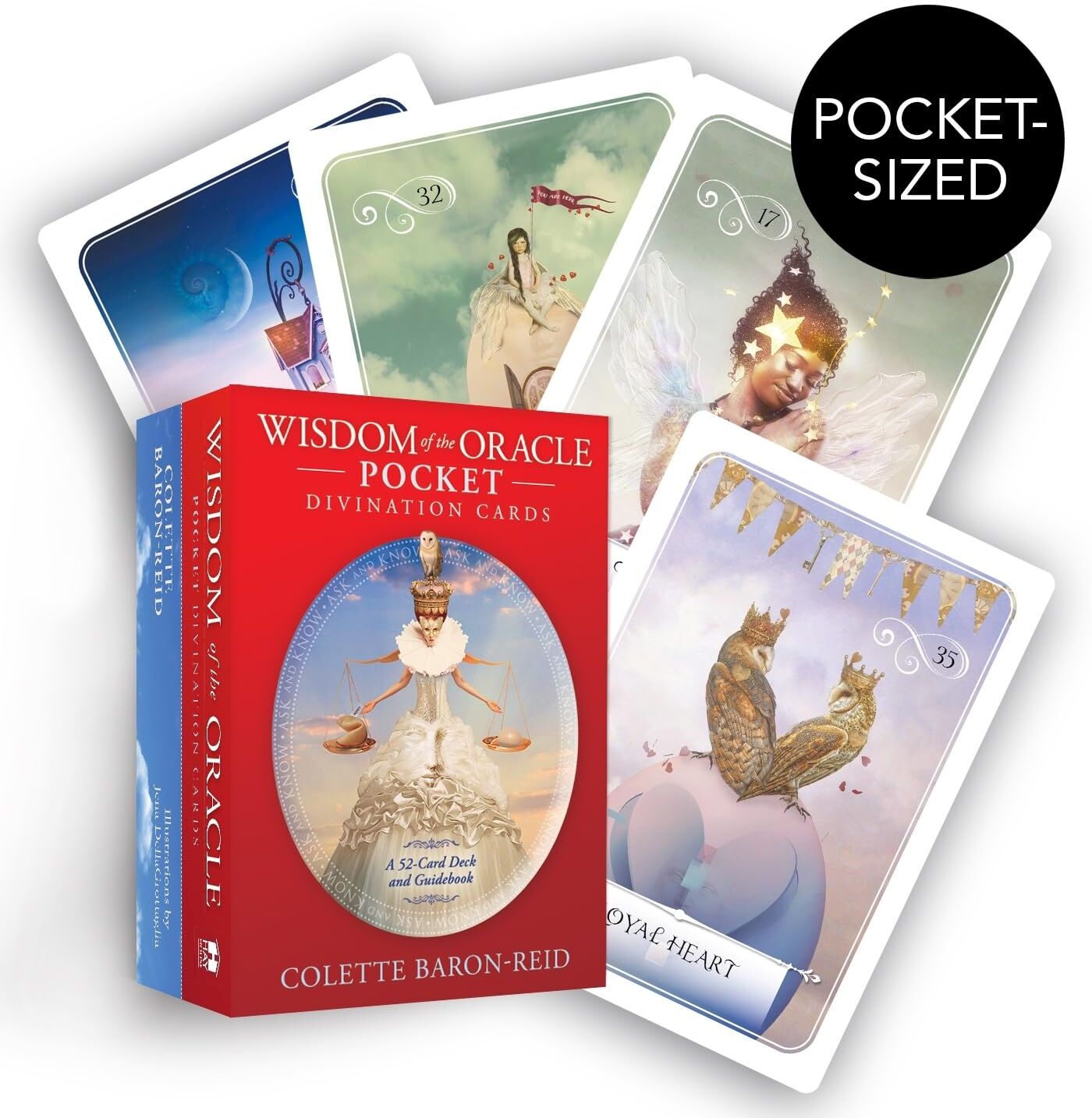 Colette Baron-Reid - Wisdom of the Oracle Pocket Divination Cards: A 52-Card Oracle Deck for Love, Happiness, Spiritual Growth, and Living Your Purpose - Preis vom 15.10.2026 23:06:25 h