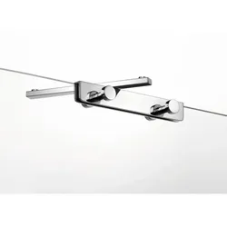 Giese Sky Hakenleisten 31949-02 chrom, schwenkbarer Halter, 4 Haken