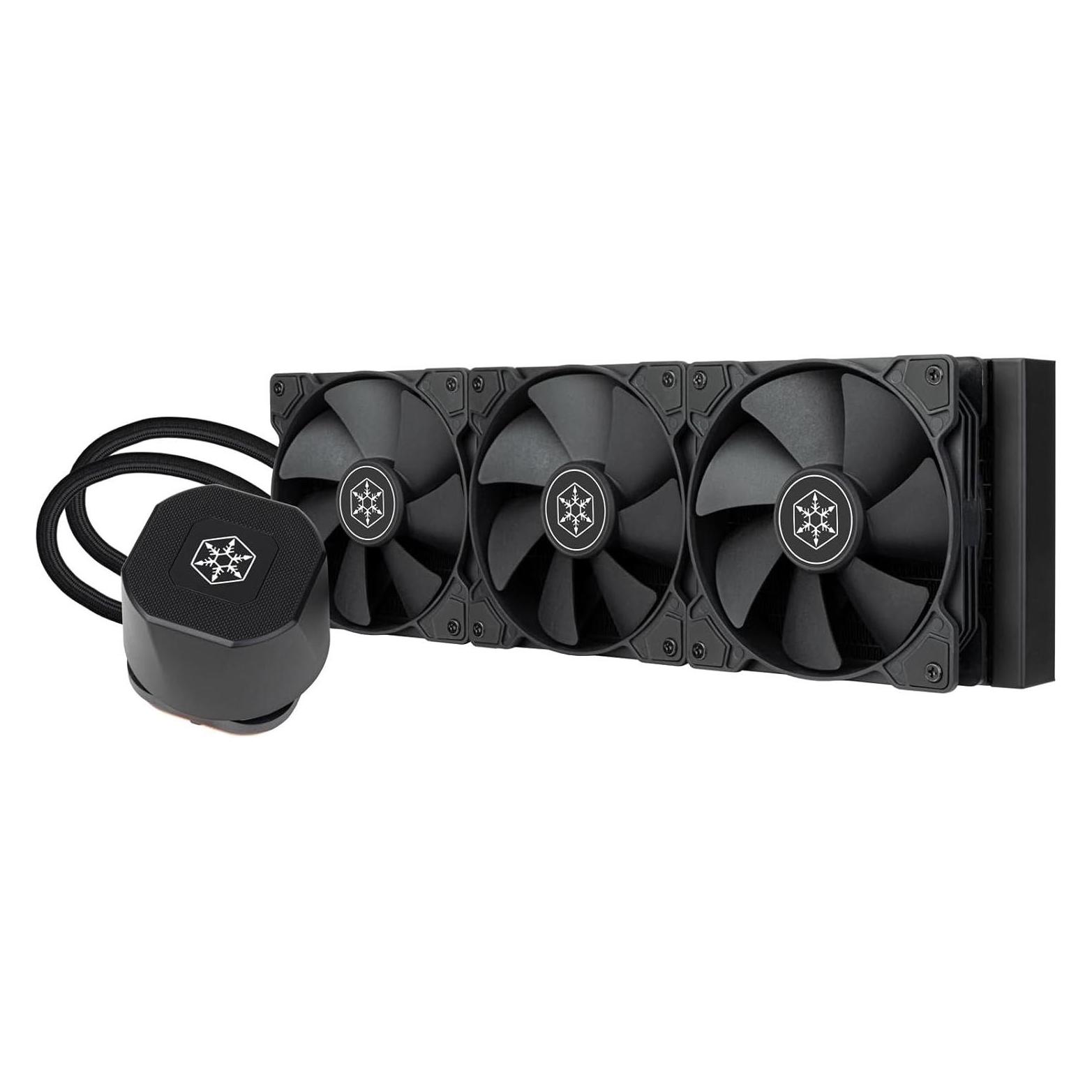 Silverstone Technology NovaPeak 360,Überlegene All-In-One-Lösung zur Flüssigkeitskühlung, SST-NP360B (SST-NP360B)