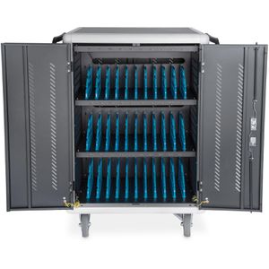 Digitus Laptopwagen DN-45006, schwarz, 30 Ladeplätze