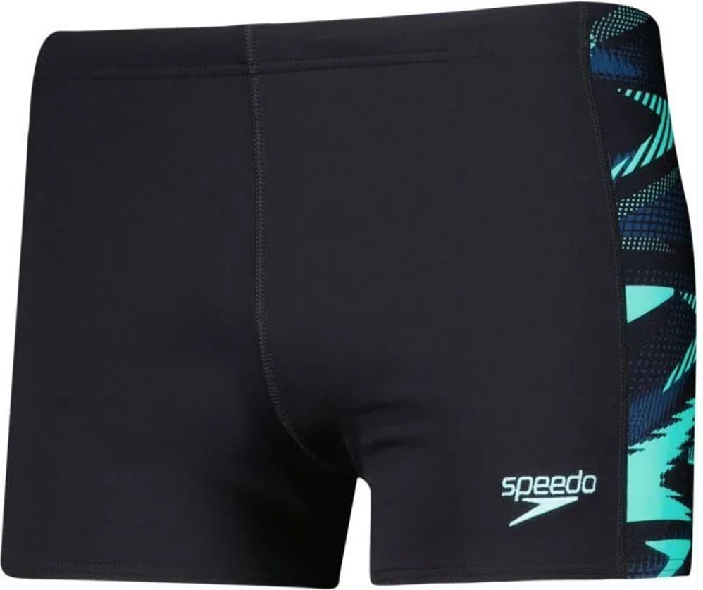 Speedo hyperboom panel aquashort bañador natación hombre Negro (32)