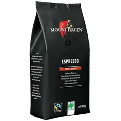 Mount Hagen Bio-Röstkaffee Espresso ganze Bohne