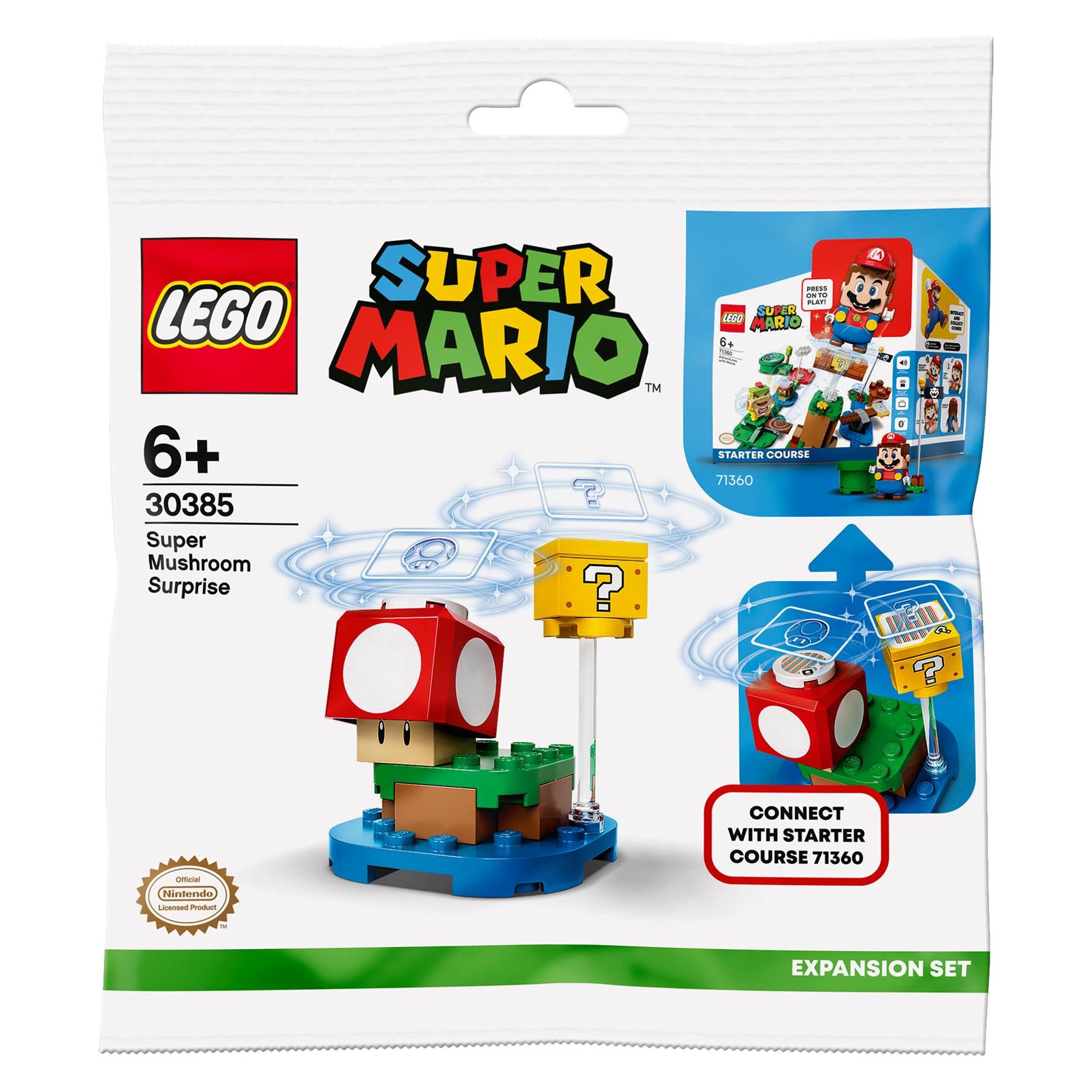 LEGO Super Mario Superpilz Überraschung Erweiterungsset (30385, LEGO Super Mario) (30385)