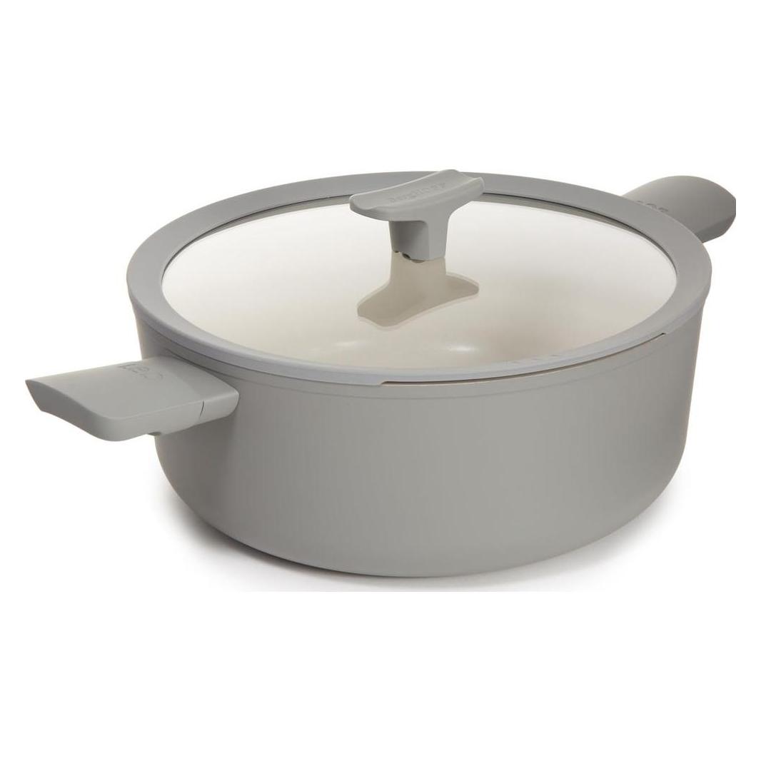 BergHoff Leo Recycled Kookpot + Deksel 2 (Kochtopf, Aluminium, 28 x 13.50 cm) (3950431)