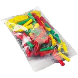RAJA Wiederverschlussbeutel LDPE (Polyethylen niedriger Dichte) Transparent 15 x 20 cm 1000 Stück