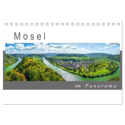 Mosel im Panorama (Tischkalender 2027 DIN A5 quer), CALVENDO Monatskalender
