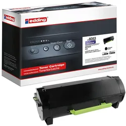 edding Toner EDD-6053 schwarz kompatibel zu LEXMARK 60F2000
