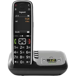 Gigaset E720 A (DE-Version), Telefon, Schwarz