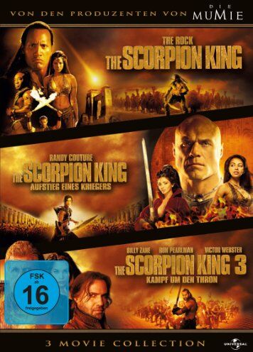 Charles Chuck Russell - The Scorpion King / The Scorpion King - Aufstieg eines Kriegers / Scorpion King 3 - Kampf ... [3 DVDs] - Preis vom 09.10.2026 07:28:09 h