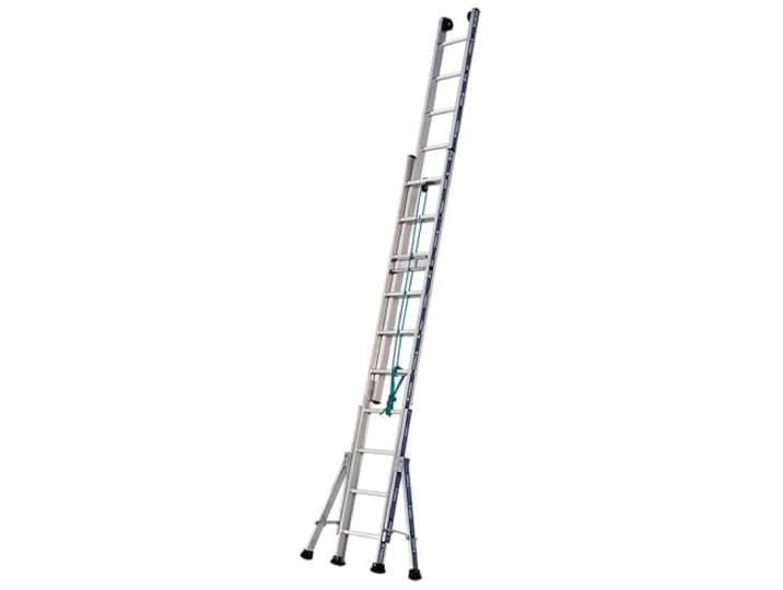 Echelle Platinium à coulisse à corde 2 plans 4.65/8.02m Tubesca