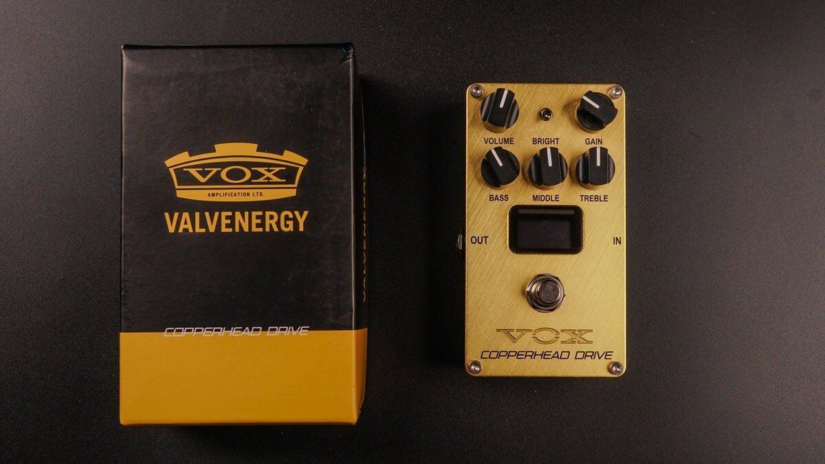 Vox Valvenergy Copperhead Drive VE-CD – Nutube Overdrive / Preamp   Original - Refurbished